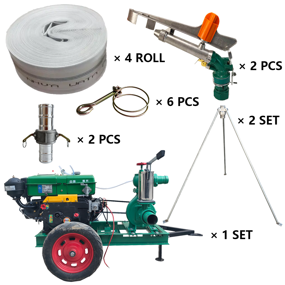 漳州程瑞达PY40摇臂喷枪灌溉套装